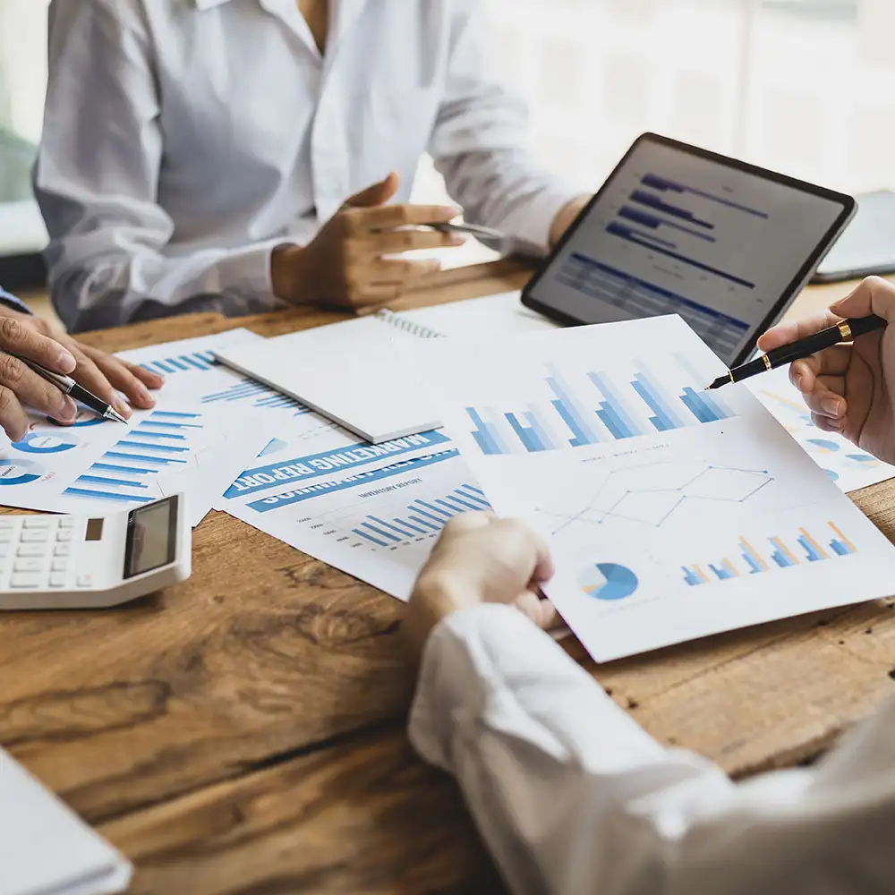 Financial advisory services data analysis in Predawn Accounting