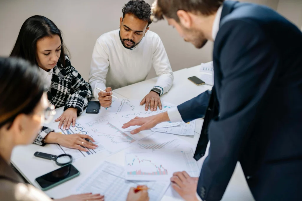 Accounting services and tax planning concept
