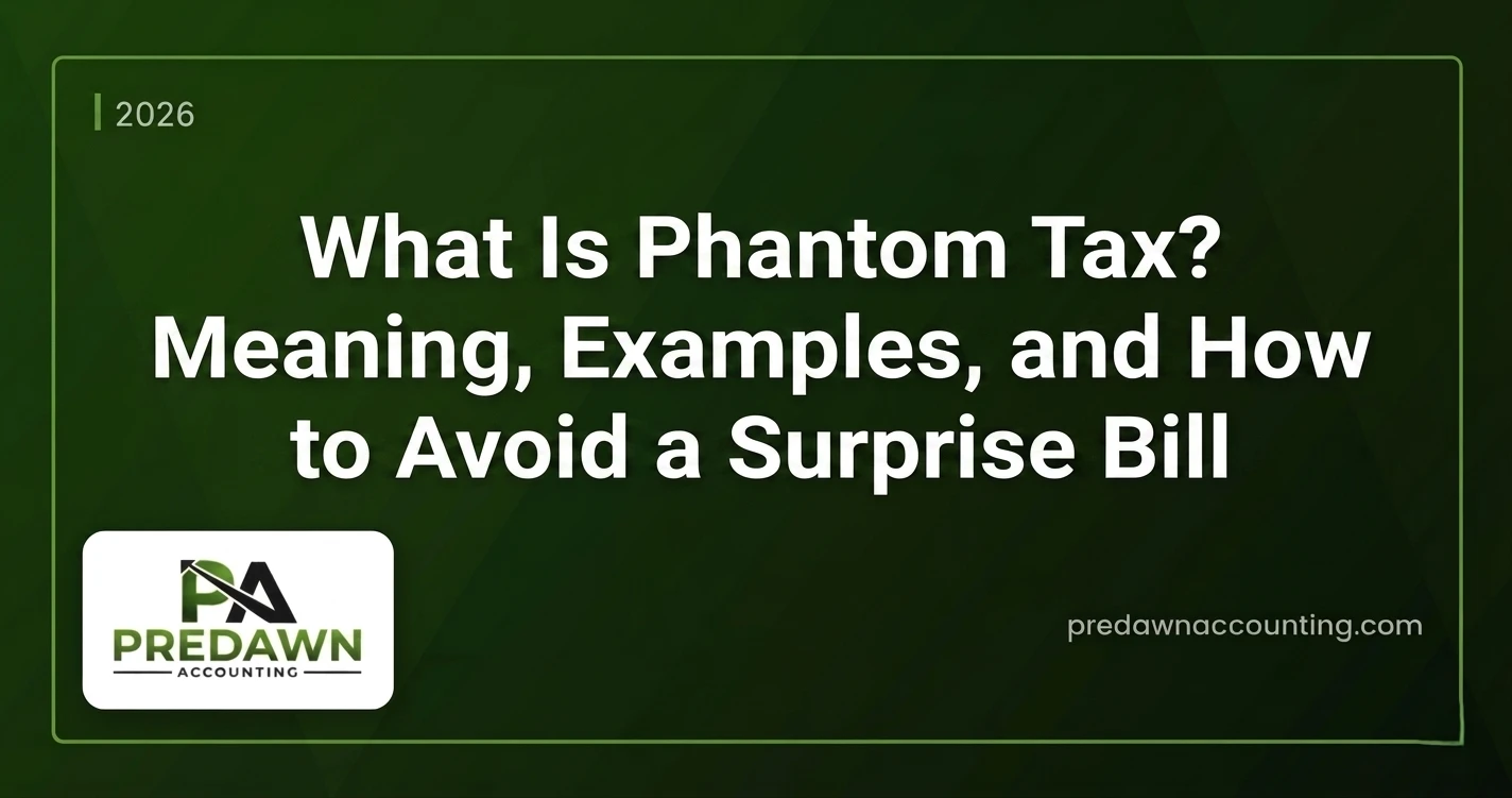 What Is Phantom Tax Meaning, Examples, and How to Avoid a Surprise Bill