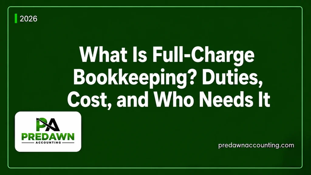 What Is Full-Charge Bookkeeping? Duties, Cost, and Who Needs It