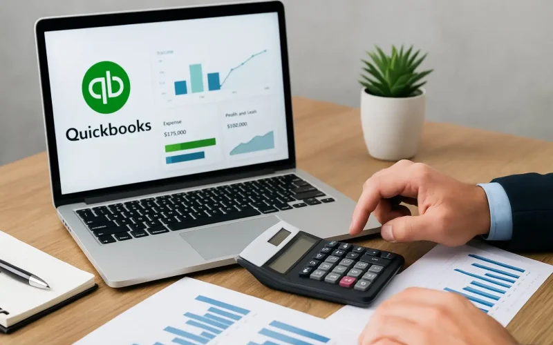 Professional QuickBooks setup with financial reporting